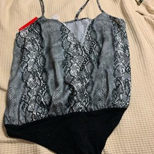 Rampage cami/tank bodysuit